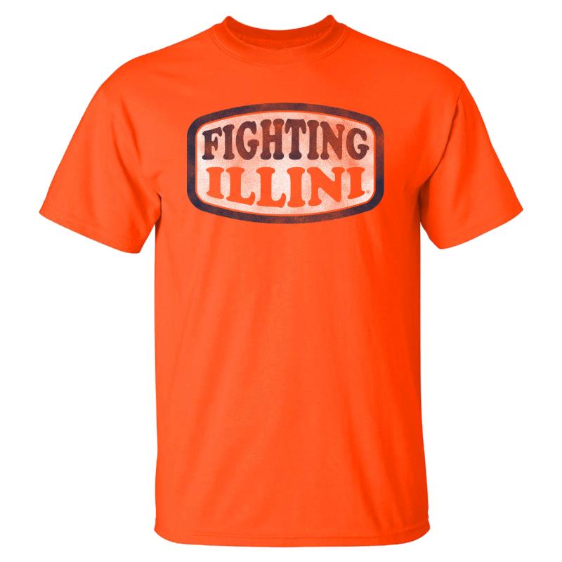 Image of Illinois Fighting Illini Arch T-Shirt (SKU 159804964000052) Image of Illinois Fighting Illini Arch T-Shirt (SKU 159804964000052)