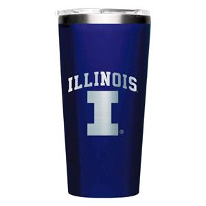 Image of Illinois Block I Logo Corkcicle Tumbler