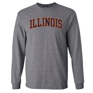 Illinois Arch Long Sleeve T-Shirt