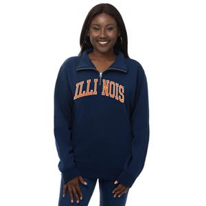 Image of Illinois Sport 1/4 Zip Sweatshirt
