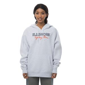 Image of ILLINOIS FIGHTING ILLINI ICON HOODIE -  ash