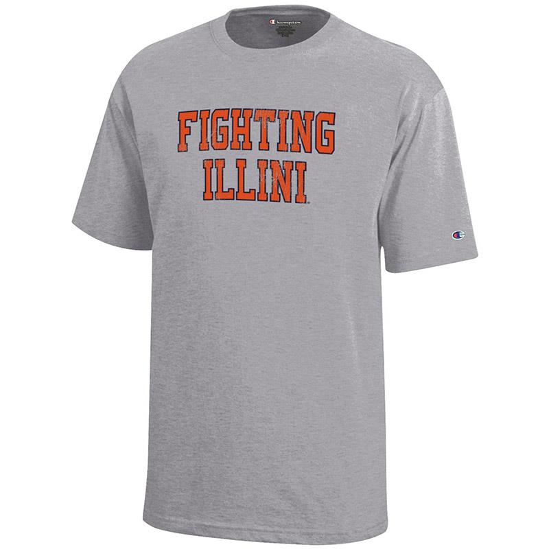 Image of Illinois Youth Fighting Illini S/S T-Shirt (SKU 159938304000062) Image of Illinois Youth Fighting Illini S/S T-Shirt (SKU 159938304000062)