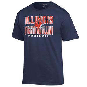 Image of Illinois Football S/S T-Shirt