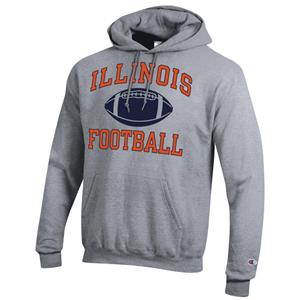 Image of Illinois Arch Football Hoodie