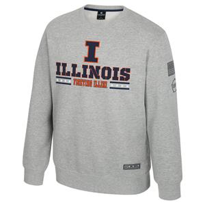 Image of Illinois OHT Mens Platoon Fleece Crew