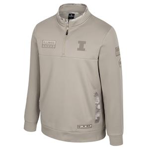 Image of Illinois OHT Mens Battalion 1/4 Zip Fleece