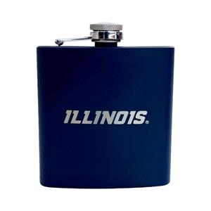 Image of ILLINOIS FLASK - navy (SKU: 160074994000016) Image of ILLINOIS FLASK - navy