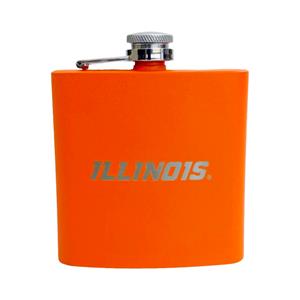 Image of ILLINOIS FLASK - orange (SKU: 160074994000016) Image of ILLINOIS FLASK - orange