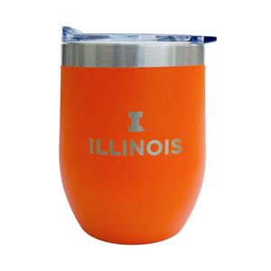 Image of ILLINOIS BLOCK I TUMBLER -  orange