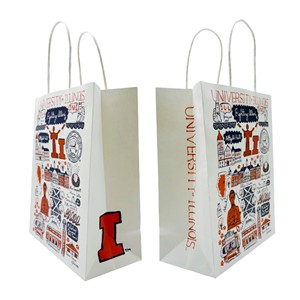 ILLINOIS JULIA GASH PAPER TOTE -  1