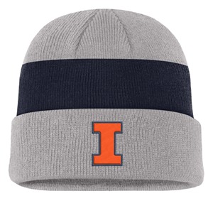 Illinois Nike Block I Beanie - main view