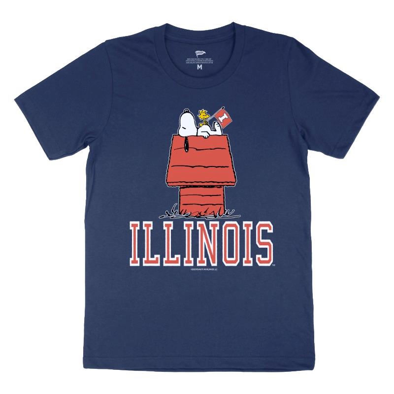 Image of Illinois Peanuts Home Game T-Shirt (SKU 160116184000052) Image of Illinois Peanuts Home Game T-Shirt (SKU 160116184000052)