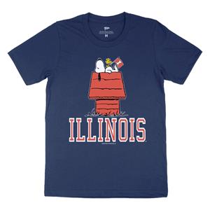 Image of Illinois Peanuts Home Game T-Shirt