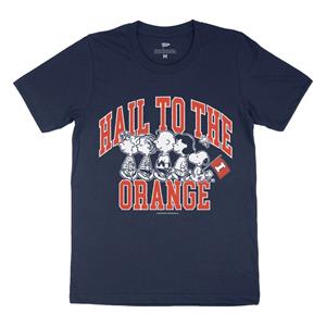 Image of ILLINOIS PEANUTS THE GANG T-SHIRT -  navy