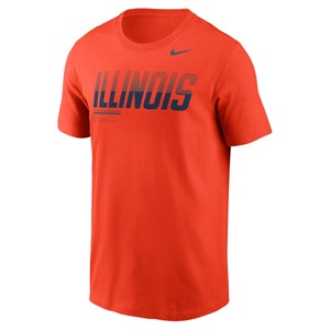 ILLINOIS NIKE LEGEND DRI-FIT S/S T-SHIRT -  orange