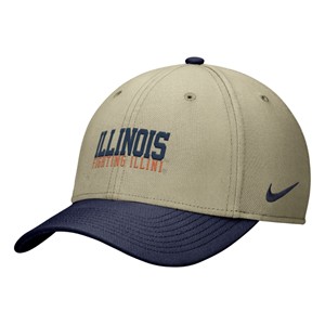 Illinois Nike Fighting Illini Swoosh Flex Hat - main view