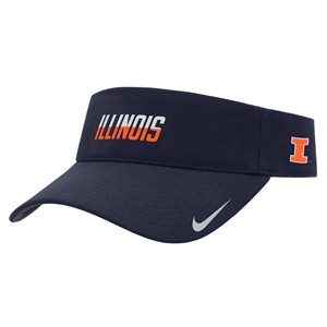 ILLINOIS NIKE ACE VISOR -  navy
