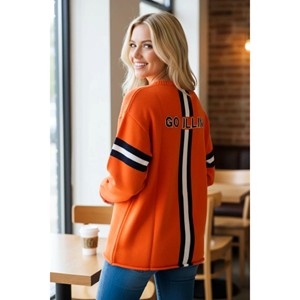 ILLINOIS BLOCK I GO ILLINI SWEATER - 2 (SKU: 160220894000061) ILLINOIS BLOCK I GO ILLINI SWEATER - 2