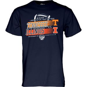 Image of (Preorder) Illinois Football 2025 Music City Bowl T-Shirt