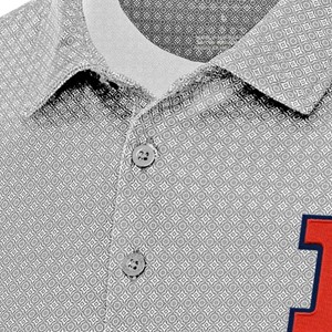 ILLINOIS BLOCK I MOSAIC POLO -  1