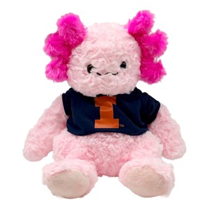 Illinois Block I Axolotl Cuddle Buddy Plush - main view