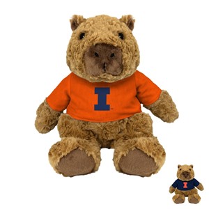 Illinois Block I Capybara Cuddle Buddy Plush - main view