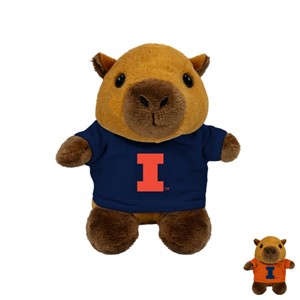 Illinois Block I Capybara Stubby Plush - main view