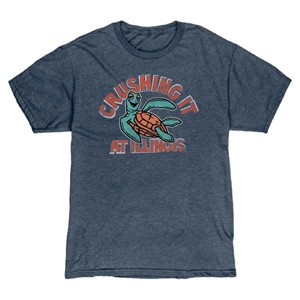 Illinois Lucky Fin Crushing It T-Shirt - main view