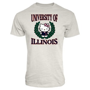 Illinois Hello Kitty Two Ways T-Shirt - main view
