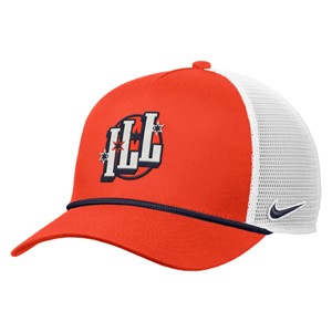 Illinois Nike Chicago To Champaign Rope Trucker Cap - main view