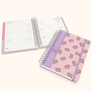 Pusheen Sparkles Undated Tri-Tab Planner - main view