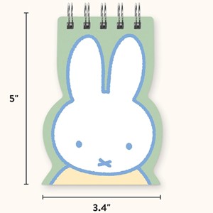 Miffy Green Die-Cut Mini Notepad - main view