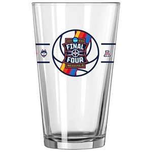 (PREORDER) Illini Men’S Basketball 2026 Final Four 4 Team Logo Pint Glass - main view