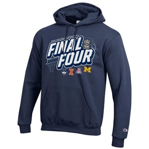 (PREORDER) Illini Mens Basketball 2026 Final Four Hoodie - main view