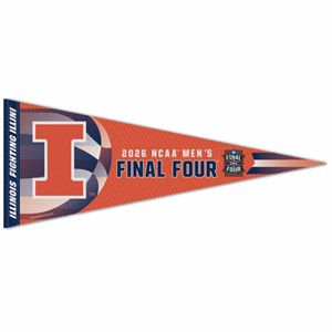 (PREORDER) Illini Men's Basketball 2026 Final Four Pennant - main view