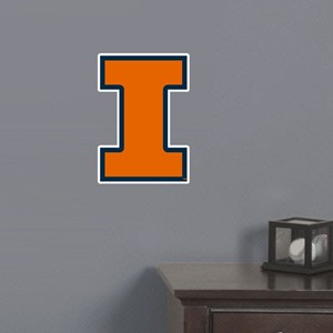 (DROPSHIP) Illinois Block I Mini Wall Sign - main view