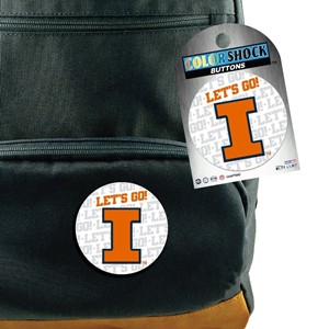 (DROPSHIP) Illinois Block I Lets Go Button - main view