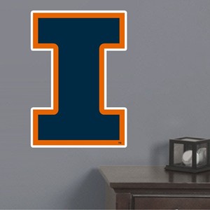 (DROPSHIP) Illinois Block I Wall Sign - main view