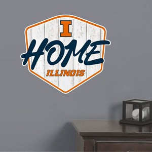 (DROPSHIP) Illinois Home Wall Sign - main view
