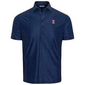 Illinois Block I Featherweight Flex Polo - main view