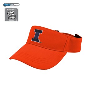 ILLINOIS BLOCK I VISOR -  orange