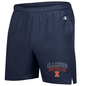 Illinois Block I Fighting Illini Shorts - main view
