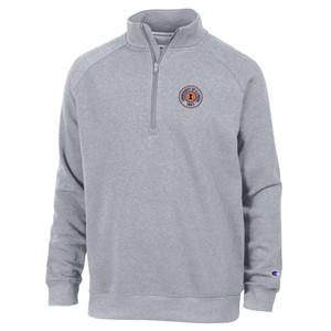 Illinois Block I 1867 Triumph Raglan 1/4 Zip - main view