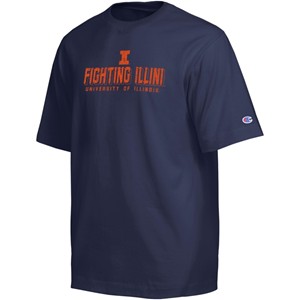 Illinois Block I Fighting Illini Tradition T-Shirt - main view