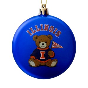 Illinois Bear Ornament - main view