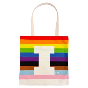 Illinois Pride Block I Canvas Tote - main view