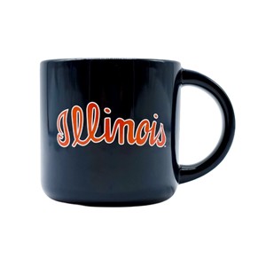 ILLINOIS SCRIPT WORDMARK CORA MUG -  navy