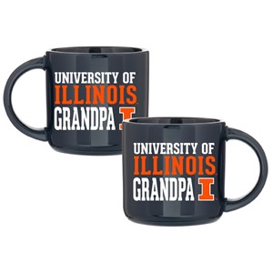 Illinois Block I Grandpa Mug - main view