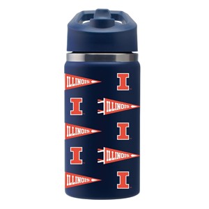 Illinois Block I Pennant Sipper Bottle - main view