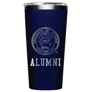Illinois Alumni Seal Corkcicle Tumbler - main view